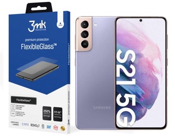 Szkło FlexibleGlass 3mk do Samsung Galaxy G991 S21