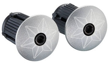 Лента на руль SUPACAZ SUPER STICKY STAR FADE платиново-серебристая