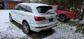 Audi Q7 I SUV Facelifting 3.0 TFSI 333KM 2014 AUDI Q7 3.0 TFSI PREMIUM PLUS 2014 – BEZ SILNIKA – IDEALNE NA CZĘŚCI, zdjęcie 3