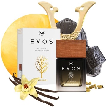 K2 EVOS SAMURAI flakon 50ml perfumy do auta zapach
