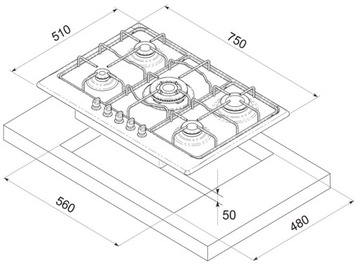 Ретро комплект Freggia OERD67AN + HR750VGTAN