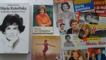MARIA KOTERBSKA - książki, CD, wycinki prasowe