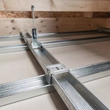 КРЕСТОВОЙ СОЕДИНИТЕЛЬ BUDMAT ДЛЯ ПРОФИЛЕЙ CD, ПЛАСТИН, ПОДВЕСНЫХ ПОТОЛКОВ 100 шт.