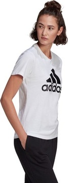 KOSZULKA DAMSKA ADIDAS ESSENTIALS REGULAR T-SHIRT BIAŁA GL0649 r L