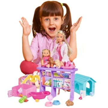 Simba LALKA Steffi LOVE Weterynarz dla DZIEWCZYNEK