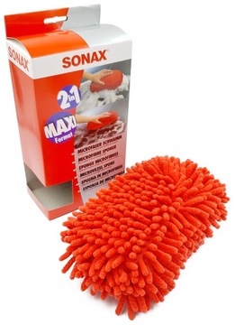 SONAX DUŻA GĄBKA Z MIKROFIBRY DO MYCIA SAMOCHODU