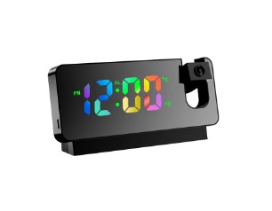 ZEGAREK CYFROWY PROJEKTOR LED