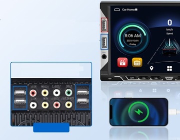 АВТОМОБИЛЬНЫЙ РАДИО 2 DIN ANDROID GPS WIFI КАМЕРА 7 ДЮЙМОВ