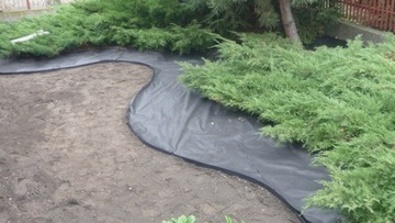 Agrowłóknina czarna 50g GF Agro na chwasty tkanina antychwastowa 1,1x25m