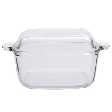 Naczynie żaroodporne 2,5l kwadratowe do zapiekania z pokrywą Altom Vega
