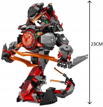 Совместим с Ninjago Time Serpent 70626.