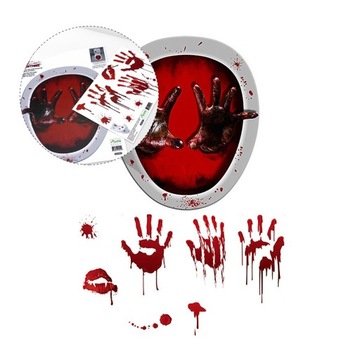 НАКЛЕЙКА НА ТУАЛЕТ НА ХЭЛЛОУИН 3D НАКЛЕЙКИ УКРАШЕНИЕ ДВЕРИ СИДЕНЬЯ