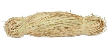 Rafia naturalna 200g sznurek wstążka sianko