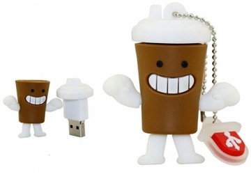 PENDRIVE USB SZYBKI FLASH DRIVE ULTRA PAMIĘĆ ZAWIESZKA PEN KUBEK 8GB