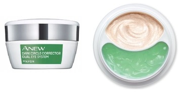 AVON ANEW Drak eye system corrector Podwójny krem redukujący cienie oczami