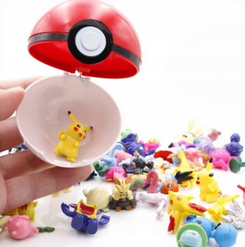 ИГРУШКА-ФИГУРА POKEMON POKBALL + ФИГУРКА ПИКАЧУ