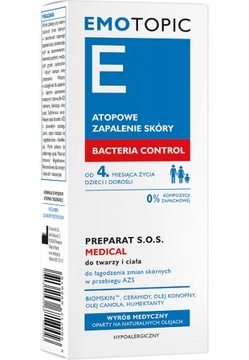 EMOTOPIC Bacteria Control Preparat SOS do twarzy