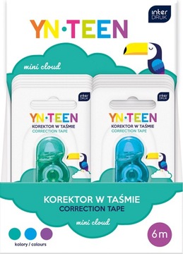 ШКОЛЬНЫЙ КОРРЕКТОР В МИНИ ЛЕНТЕ 6 М МЫШКА 167