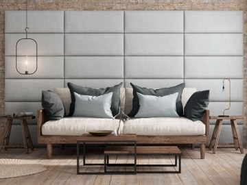 МЯГКИЕ ПАНЕЛИ изголовье стены 60х30