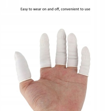Резиновые латексные накладки на пальцы