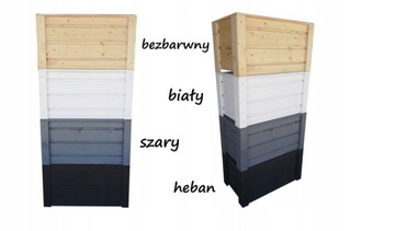 ДЕРЕВЯННЫЙ САДОВЫЙ СУНДУК 150/40/48