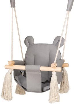 Детские качели для детского дома деревянные звезды