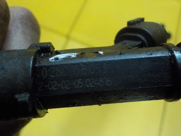 AUDI A6 C6 2.4 V6 07R 177KM BDW VSTŘIKOVAČE VSTŘIKOVACÍ TRYSKA 0280158053