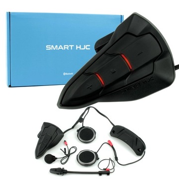 Interkom SMART HJC 10B SENA Bluetooth czarny 400m