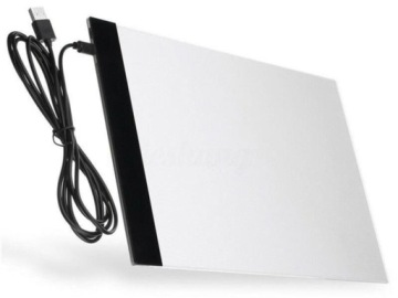 ДОСКА С ПОДСВЕТКОЙ, ДОСКА ДЛЯ ЧЕРТЕЖА, КОРОБКА, А4, ГРАФИЧЕСКИЙ ПЛАНШЕТ А4