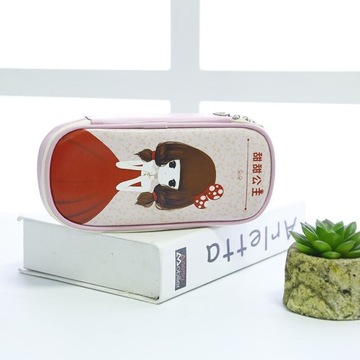 Стиль желтого жирафа Красивый пенал большой вместительности