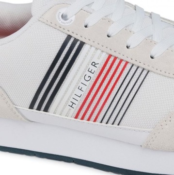 Tommy Hilfiger buty Corporate Material Mix Runner biały 40