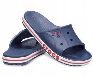 CROCS BAYABAND SLIDE LEKKIE KLAPKI BASEN M6 W8 38