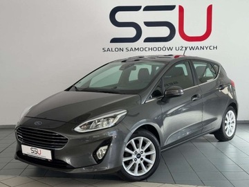 Ford Fiesta VII Hatchback 3d Facelifting 1.0 EcoBoost 100KM 2017 Ford Fiesta 1.0 Ecoboost 101KM Titannium LED Bdb Stan SSU Benzyna, zdjęcie 1