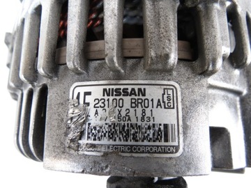 ALTERNÁTOR 23100BR01A NISSAN QASHQAI JUKE 1.6 B