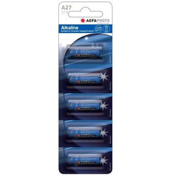BATERIA AGFAPHOTO ALKALINE A27 LR27A BL5
