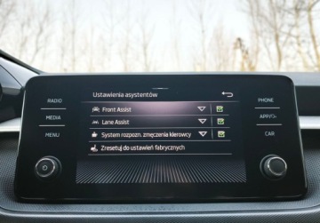 Skoda Fabia IV 1.0 TSI 110KM 2022 Skoda Fabia Ambition, Apple CarPlay, Czujniki parkowania, Salon Polska, zdjęcie 27