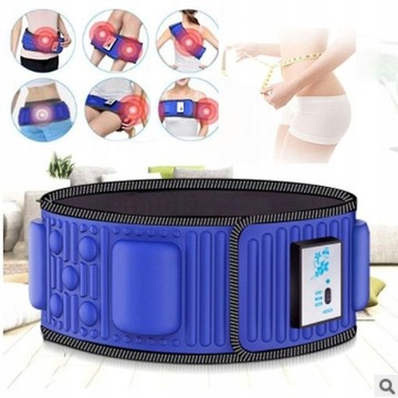 Elektryczny stymulator brzucha wibracyjny pas
