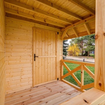 Domek letniskowy altana 4x5 całoroczny Neapol 1