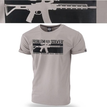 T-shirt koszulka męska sportowa Dobermans PROBLEM SOLVER TS331_XXL