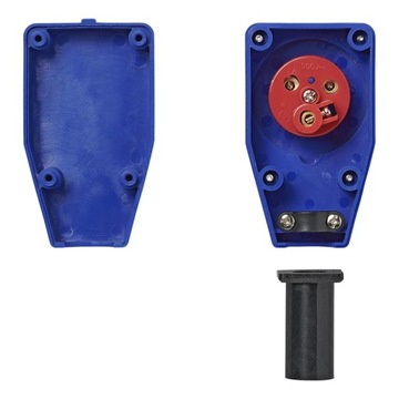 Угловая вилка CEE 16A