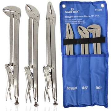 SZCZYPCE SAMOZACISKOWE MORSA MORSEA DŁUGIE 3szt.