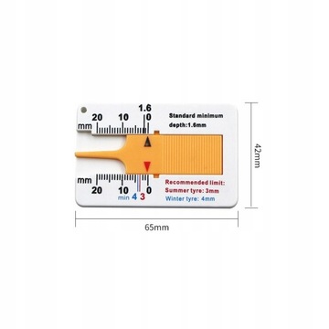 Цифровой толщиномер протектора шин