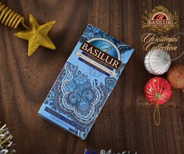 Basilur FROSTY AFTERNOON herbata czarna zimowa POMARAŃCZA MARAKUJA - 100g