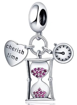 MD charms zawieszka herish time miłować czas S925