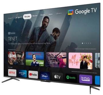 TCL 43P735 LED 4K Google TV HDR10 HLG-телевизор