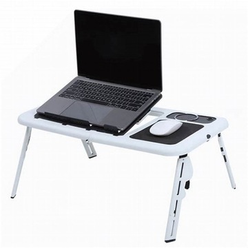 ОХЛАЖДАЮЩИЙ СТОЛ ДЛЯ НОУТБУКА E-TABLE, СКЛАДНОЙ