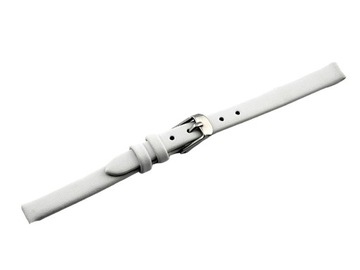 PASEK DO ZEGARKA BEZSZWOWY 10MM TOSCANA BIAŁY