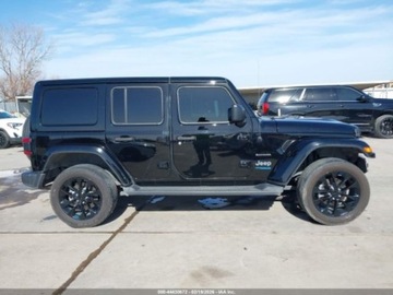 Jeep Wrangler IV 2022 Jeep Wrangler UNLIMITED SAHARA 4X4, 2022r., 4x4, 2.0L 2.0 Hybryda Plug-in, zdjęcie 4