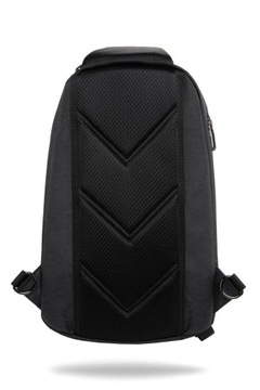 Рюкзак через плечо R-Bag Pump City для ноутбука 13–14 дюймов с USB-разъемом Черный Z131