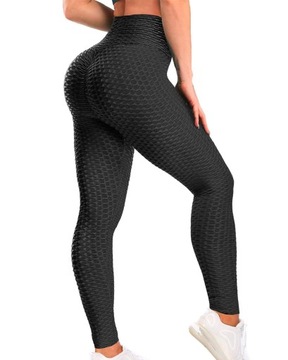 Legginsy damskie wyszczuplające sportowe Push up